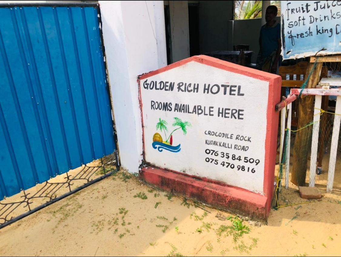 Golden Rich Hotel Arugam Bay Exterior foto